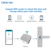 Door Locks Silver Smart Fingerprint Door Lock Security Electronic Smart Bluetooth Digital APP Keypad Code FRID Card Keyless Lock HKD230902