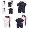 Rompers Baby Romper Boy Clothes Short Sleeve Bornl Cotton Clothing Toddler Designer Drop Delivery Kids Maternity Jumpsuits Dh02S