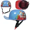 Motorhelmen Zomer Baseball Cap Helm Kinderscooter Elektrische fiets ABS Half M-XL