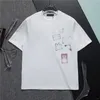 Designer tripulação-pescoço t-shirt qualidade de manga curta moda masculina e feminina camisetas casal modelo 100% algodão versão solta luxo masculino hip hop top t-shirt m-3xl