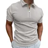 Men's T Shirts Compression Swim Top Large Sports Shirt Solid Short Sleeve Lapel Collar Casual Dark Tee Men