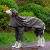 Dog Apparel Waterproof Raincoat Jumpsuit For Medium Large Dogs Rain Coat Outdoor Pet Clothes Puppy Doberman Labrador Husky Jacket 230901