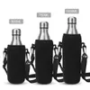 Tumblers 5001000ml Stainless Steel Water Bottle with Bag Portable Outdoor Drink Cool Sports Cycling Kettle Drinkware 230901