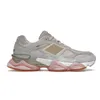 Designerskor som kör Nytt 2002r Cloudy Grey 9060 för män Kvinnor Pink Phantom Retro on Sea Salt 2002 R Running Shoes Navy Blue Protection Pack Casual Shoe