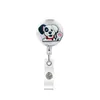 Business Card Files Badge Reels Witch Retractable Funny Magic Holder Alligator Clip For Nurse Doctor Drop Delivery Otkha