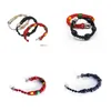 Smoking Pipes Bracelet Pipe Portable Metal Bead Handmade Wristband Men/Women Cool Gifts Knot Rope Drop Delivery Home Garden Household Dhdrt