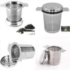 TEA STERERS FINE MESH SYNER LID CAFFE FILTERS Återanvändbart rostfritt stål Tear Infusers Drop Delivery Home Garden Kitchen Dining BA DH8OF