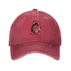 Bola bonés siberiano husky vida beisebol retro angustiado denim engraçado cão pet snapback chapéu estilo exercícios ajustável ajuste chapéus boné