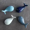 Chopsticks Kawaii Whale Chopstick Holder Ceramic Rest For Diy Home Dining Table Decoration Accessories Chop Stick Stand Bord