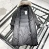 Frauen Pelz Puffer Jacken Mode Daunenmantel Winter Klassische Lange Stil Puff Jacke Designer Frau Parkas Mäntel Oberbekleidung Hohe Qualität 23FW