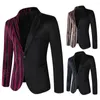 Men's Suits 2023 Blazer Satin Comfortable Slim Business Casual Formal Multicolor Options Color Matching Suit