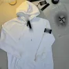 Mens Hoodies Designer Men's Long Sleeve Jumper Thin Spring and Autumn Season med en skjorta Variation av färger Pure Cotton Hoodie Letters Sweatshirt Fleece Size S-XL Two