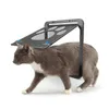 Cat Carriers Pet Door Safe Dog Flap Gate Lockable House Enter Freely Fashion Pretty Garden Easy Install Containment