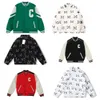 giacca da baseball di design da uomo cappotto da donna giacca a vento in cotone varsity Lightning lettera cuciture monopetto color block colletto alla coreana cappotto giacca da baseball XS-L