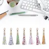 Schlüsselanhänger Harajuku Y2k Farbe Quaste Sport Ball Form Schlüsselanhänger für Frauen Cool-Mode Anhänger Vintage ästhetische Accessoires Geschenk