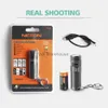 Torches Nicron Mini LED Flashlight KeyChain 3W USB uppladdningsbar kompakt lampfackla Lätt vattentäta 3 -lägen för hushåll utomhus etc. HKD230902