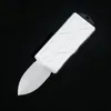 Версия DQF MT Серебристый Белый Мини EOT Тактические ножи Каменная мытье D2 Сталь с ЧПУ T6-6061 Ручка из авиационного алюминиевого сплава Открытый кемпинг EDC Инструмент Карманный нож
