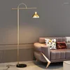 Lampadaires moderne minimaliste lampe à LED salon décor à la maison canapé coin debout éclairage intérieur étude chambre chevet