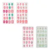 False Nails 96 Pcs Children's Full Cover Girls Press On Fake Flaky Abs Decor Glue