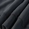 Mäns plus -hoodies tröjor tröjor Jacquard brev stickad tröja under hösten / vintern förvärv av stickmaskin e anpassade jnlarged detalj besättning hals bomull 1W0787