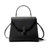 Sacos de noite Moda Mulheres Vaca Dividir Bolsa de Couro Pacote de Festa Totes Satchels Suspenso Crossbody Messenger Bag Office Senhoras Ferrolho Ombro