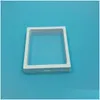 Packing Boxes Wholesale Clear Pet Membrane Box Stand Holder Floating Display Case Earring Gems Ring Jewelry Suspension Packaging Drop Dhfui