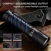 Torches ACEBEAM E70 4600 Lumens Ultra-Compact Rechargeable EDC Flashlight for Household Search Outdoor Camping Hiking(With Battery) HKD230902