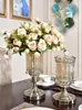 Вазы водные украшения гостиная столовая Американская сушеный цветочный дом ваза