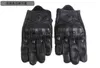 Cinq doigts gants rétro gants de moto en cuir véritable ventiler doux MBX / VTT / VTT gant motocross équipement de sport extrême vélo 211124 x0902