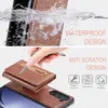 تصميم جديد DG.Ming Magnetic 2 في 1 Glitter Pu Leather Phone Case مع حقيبة بطاقة لـ Samsung Z Fold 3 z Fold4 z fold5
