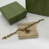 Anhänger Classic Gold Modeschmuck G Anhänger Weddpendant Halsketten Hohe Qualität mit Box J230902