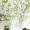 Flores decorativas 1 UNID Bebés Aliento Plástico Artificial Gypsophila Ramo Floral Ramos Arreglo para el Hogar DIY Decoración de La Boda