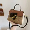 색상 대비 소형 사각형 2023 새로운 스타일 다목적 여성의 One Shoulder Crossbody Bag Clearance 85% 할인