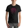 Polos pour hommes T-shirt à fleurs roses Chemise surdimensionnée à séchage rapide