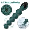 Vibrators Vibrating Anal Beads Sex Toys Prostate Massager Plug Vibrator for Men and Women Remote Control Butt G Spot Stimulor 230901