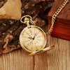 Wristwatches Vintage Pocket Watches For Men Antique Chain Watch Numerals Display