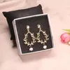 Stud Earrings ECHSUN Pearl Drop Leaf Earring Oorbellen Voor Vrouwen Brincos Aros Aretes Women's Handmade Fashion Jewelry Wholesale On Sale