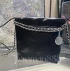 Luxuriöse Designer-Mülltasche, Kamelien-Einkaufstasche, Kordelzug, Perlenkette, Kaviarleder, Haspengürtel, Handtaschen, Damen-Kupplung, Umhängetaschen, Geldbörse, Geldbörse