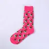 Chaussettes de course poussin pour femmes, automne et hiver, tendance fruits sucrés, fabricants de rue, vente en gros, 2023