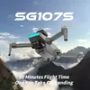 SG107S Dron: 4K podwójne aparaty, unikanie przeszkód, 20 minut czasu lotu, torba do przewożenia - początkujący!