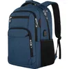 Rucksack Drop Laptop Für Männer USB Port 17,3 Zoll Multifunktionale Business Oxford Outdoor Wasserdichte Computer Tasche