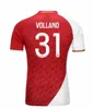 Monaco 23 24 Maillot As Monako Soccer Jerseys Kit Kit Training 23/24 Koszulka piłkarska Trzecia 23/24 Home Away Away De Foot Boadu Ben Yedder Minaminjean Lucas 6