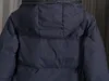 piumino invernale di design leggero caldo Parka piumini invernali con cappuccio casual trendy addensare cappuccio con cappuccio nero cappotto da uomo U54C