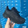 Hoka Clifton 9 Kid Shoes Toddler Sneakers Trainers Hokas One One Free People Boys Girls Youth Runners Black White Pink Shoe