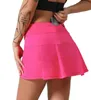 liulu Jupe plissée Tennis Vêtements de Sport pour Femmes Shorts de Sport Course à Pied pour Femmes Fitness Danse sous-vêtements Yoga Plage vélo Golf Robe antidérapante