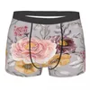 Underpants Boxershorts Мужчины Comfabable Cadies Set Vintage Rose Boxer Boxer