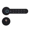 Serrature per porte TTLOCK Smart Door Lock Maniglia Blocco impronte digitali per la sicurezza dell'ufficio domestico con sblocco chiave Gateway Wifi Controllo Bluetooth HKD230902