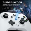 Controladores de jogo Joysticks para Xbox One Series S / X Controller 2.4G Suporte sem fio PC Windows Adicionar teclas Turbo Joystick profissional de vibração de 6 eixos HKD230902