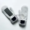 Five Fingers Gloves Winter Gloves Brand Designer Glove Fashion Women Men Luxury Outdoor Sport Warm Winters Ski Glovess x0902 x0903