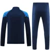 2023 Barn och vuxen träning Milik Payet Marseilles Survetement Fottball Training Suit Veste Maillot 23 24 Om Man Tracksuit Football Jogging Set